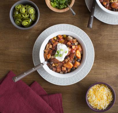 Whether you freeze leftover Thanksgiving turkey for later or use it up right after the holidays, this chili will be a hit anytime.